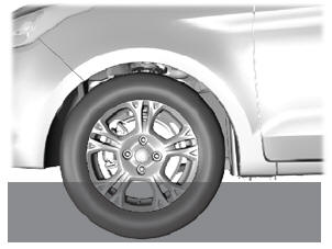 Ford Escape. Driving Through Shallow Water