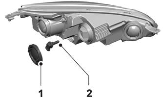 Ford Escape. Exterior Bulbs and Interior Bulbs