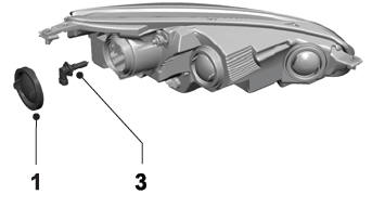 Ford Escape. Exterior Bulbs and Interior Bulbs