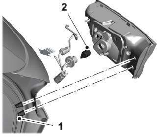 Ford Escape. Exterior Bulbs and Interior Bulbs