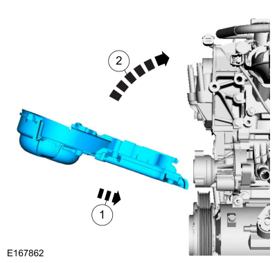 Ford Fusion. Engine. Assembly