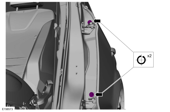 Ford Fusion. Rear Door Alignment. General Procedures