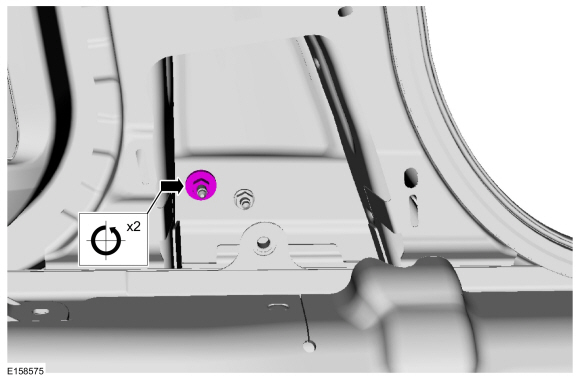 Ford Fusion. Rear Door Alignment. General Procedures