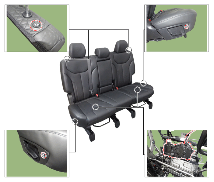 Hyundai Palisade. Components and components location
