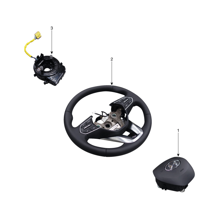 Hyundai Palisade. Components and components location