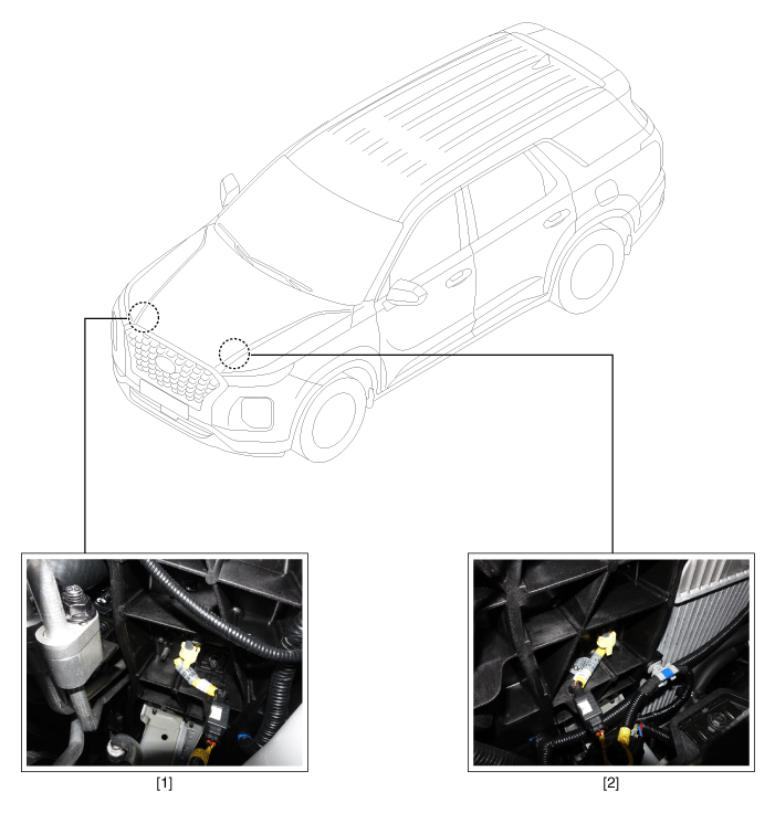 Hyundai Palisade. Components and components location