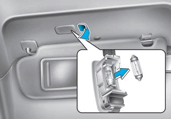 Hyundai Palisade. Interior Light Bulb Replacement