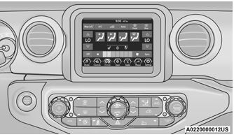 Jeep Wrangler. Automatic Climate Control Descriptions And Functions