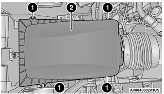 Jeep Wrangler. Engine Air Cleaner Filter