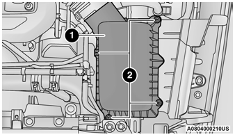 Jeep Wrangler. Engine Air Cleaner Filter