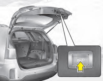 The driver may set the height of a fully opened tailgate by following the below