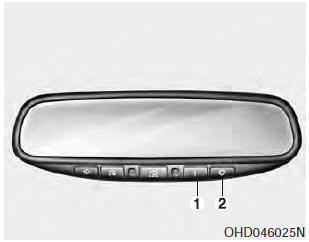 To operate the electric rearview mirror