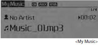 ❈ The CD is automatically played when a CD is inserted.