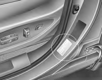 All specifications (sizes and pressures) can be found on a label attached to