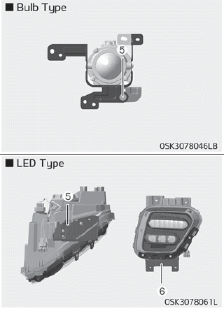 Kia Soul. Headlamp and front fog lamp aiming