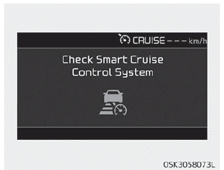 Kia Soul. Smart Cruise Control system malfunction message